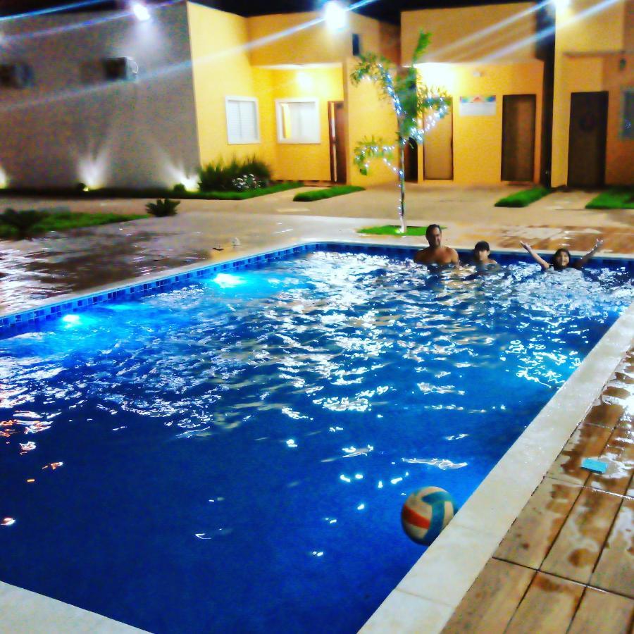 Pousada Flats Alegria Piscina Climatizada Olimpia Exterior photo
